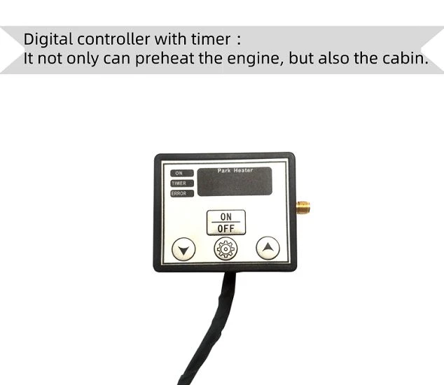 Military CE with digital time controller 5kw 24v diesel liquid parking heater 12v