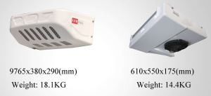 トラックF200用冷凍冷凍機