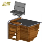RV ストーブと空気一体型パーキング ヒーター